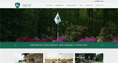 Desktop Screenshot of hillendalecc.com